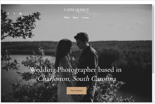 squarespace quincy template